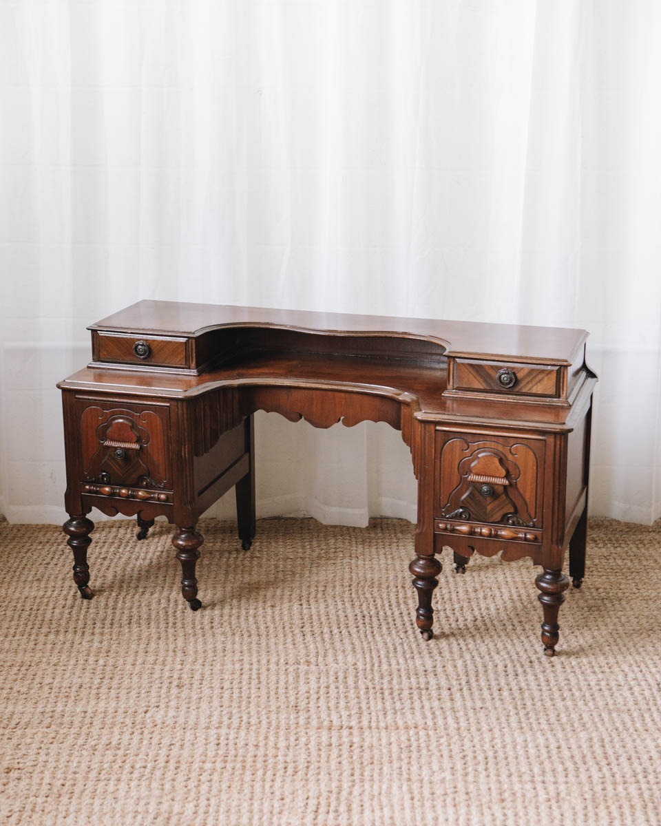 Antique Jacobean Vanity - Image 8