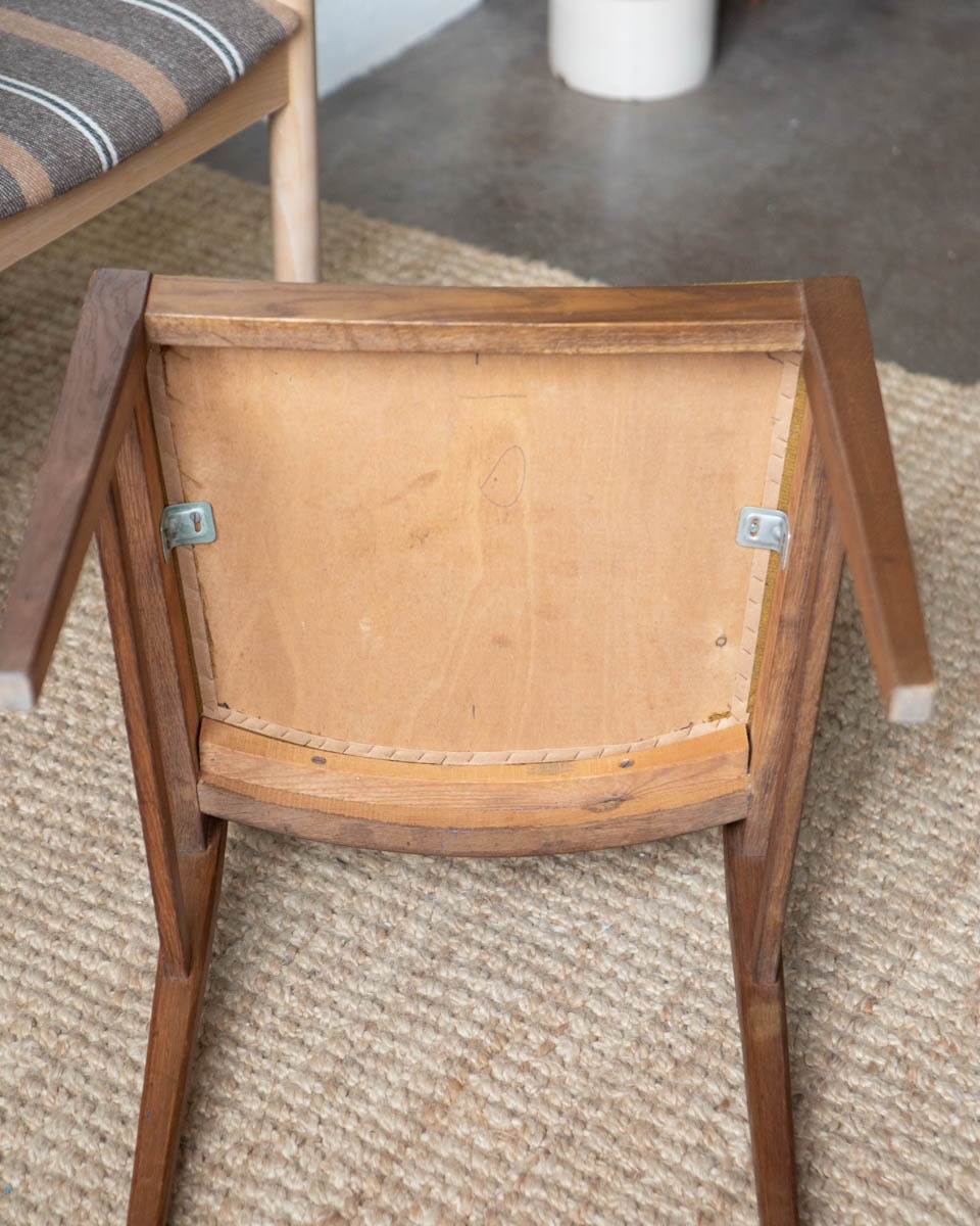 Danish Wood + Wool Dining Chairs - Image 18