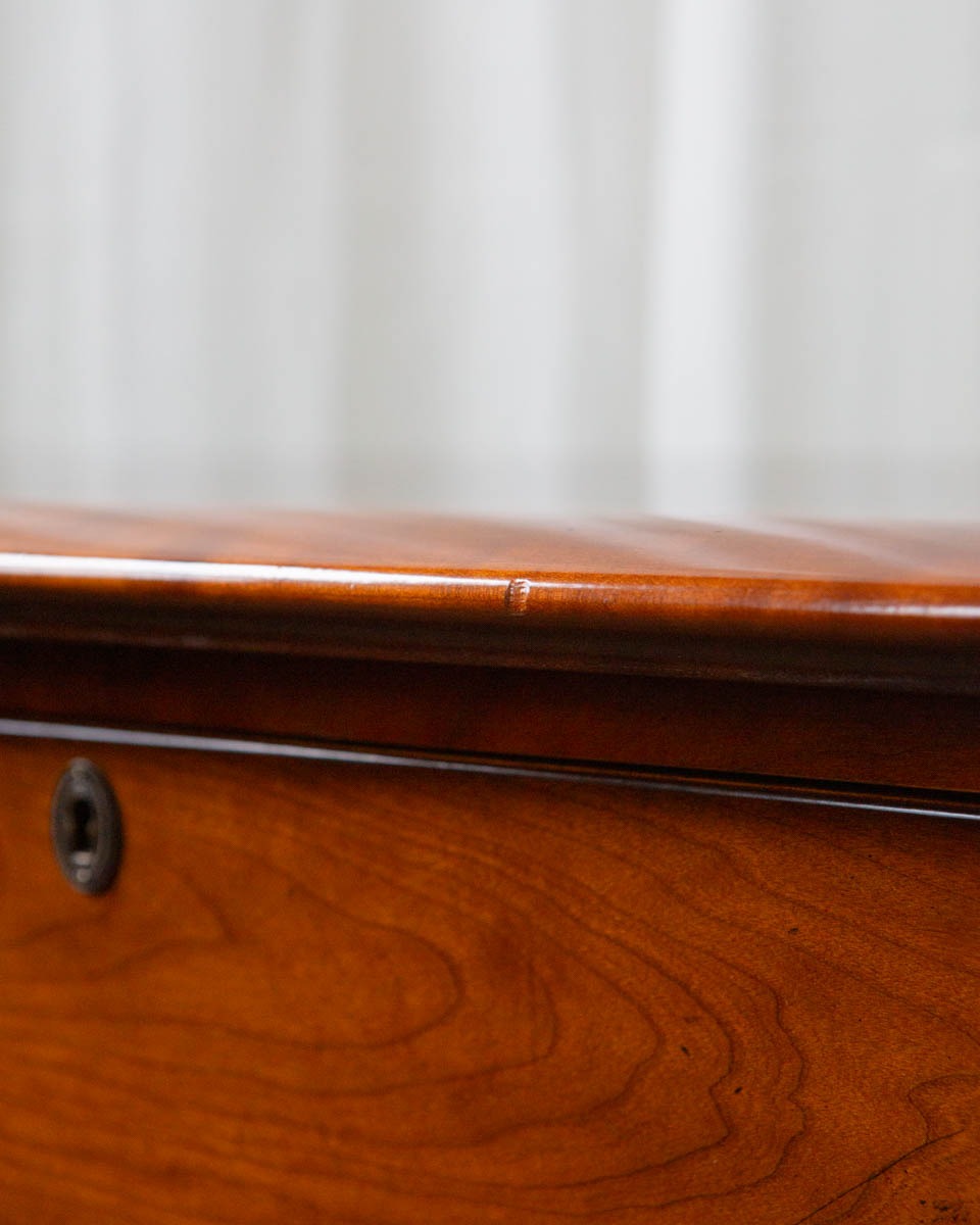 Louis XIV Style Demilune Console Cabinet