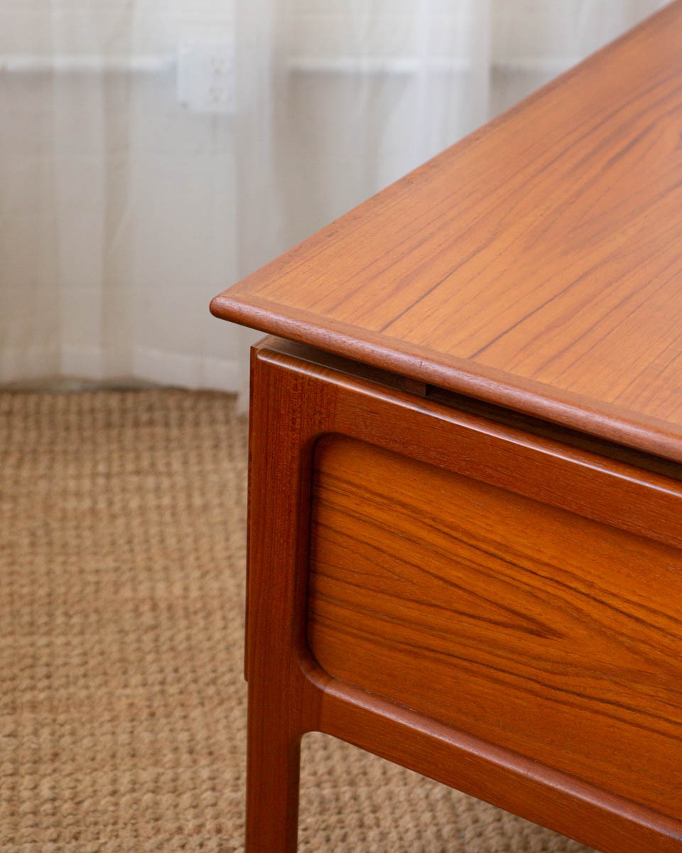 Arne Vodder Danish teak writing desk