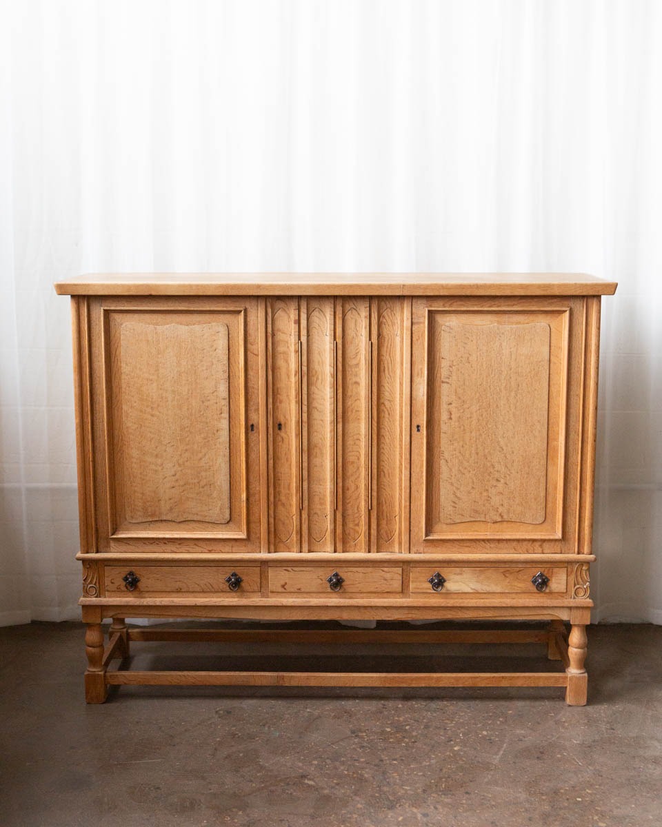 1970s Henning Kjaernulf Style Danish Oak Sideboard