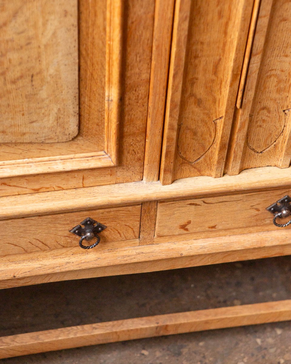 1970s Henning Kjaernulf Style Danish Oak Sideboard