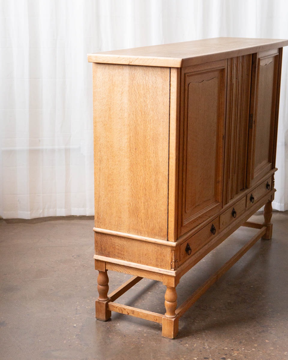 1970s Henning Kjaernulf Style Danish Oak Sideboard