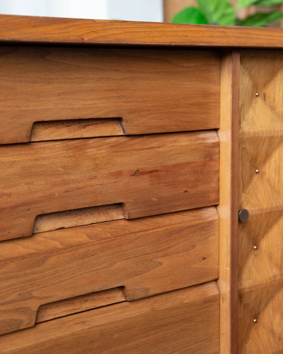 1950s Mid-Century Modern Sideboard Credenza