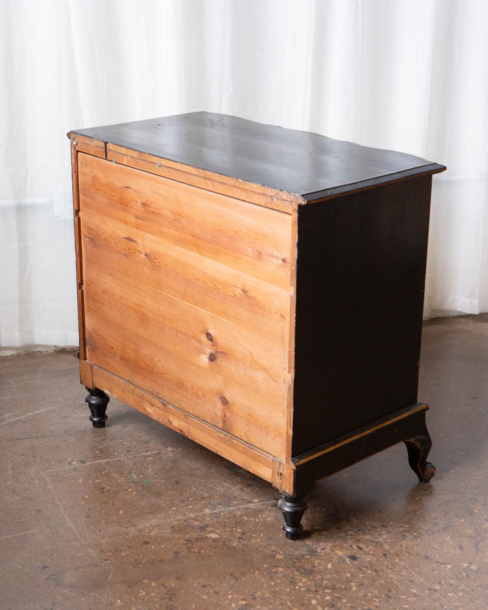 Antique Scandinavian Painted Pine Chest