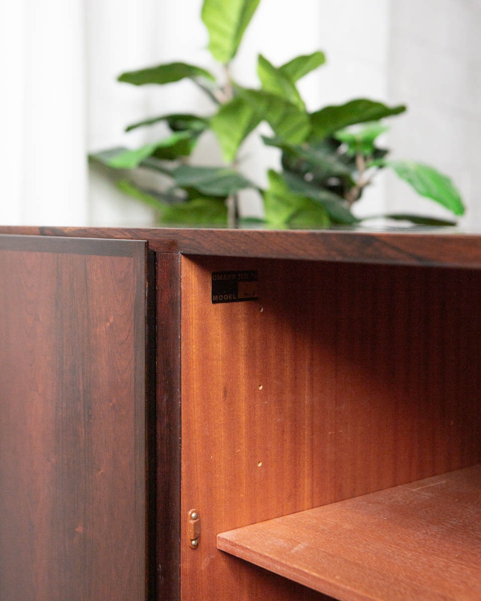 Gunni Omann Danish Rosewood Cabinet — c. 1960s