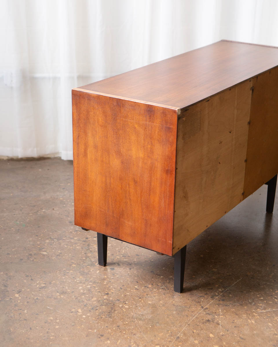 Polish Mid-Century Mahogany Credenza — 1970s