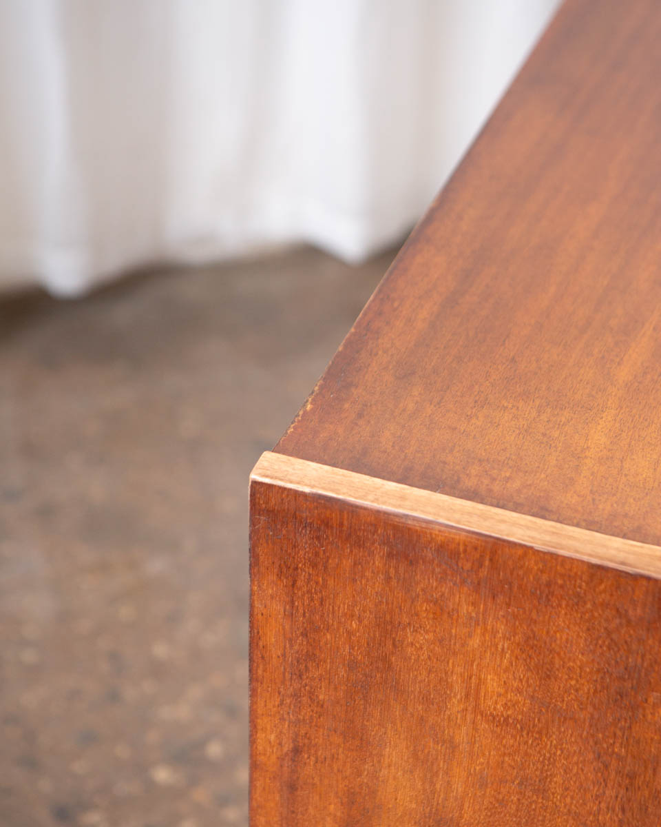 Polish Mid-Century Mahogany Credenza — 1970s