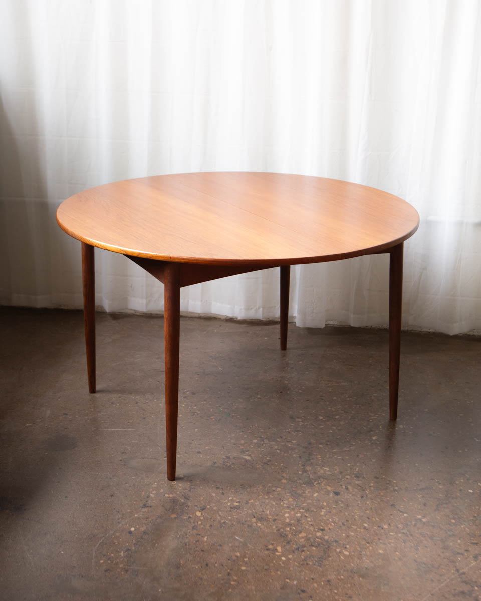 Danish Teak Dining Table in the Style of Grete Jalk — 1960s