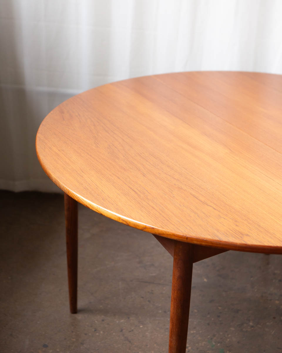 Danish Teak Dining Table in the Style of Grete Jalk — 1960s
