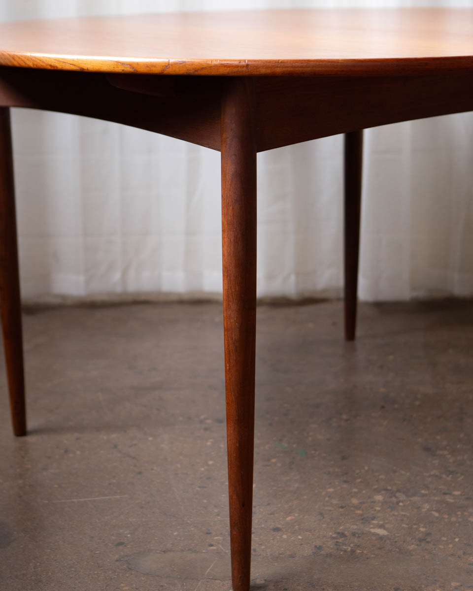 Danish Teak Dining Table in the Style of Grete Jalk — 1960s