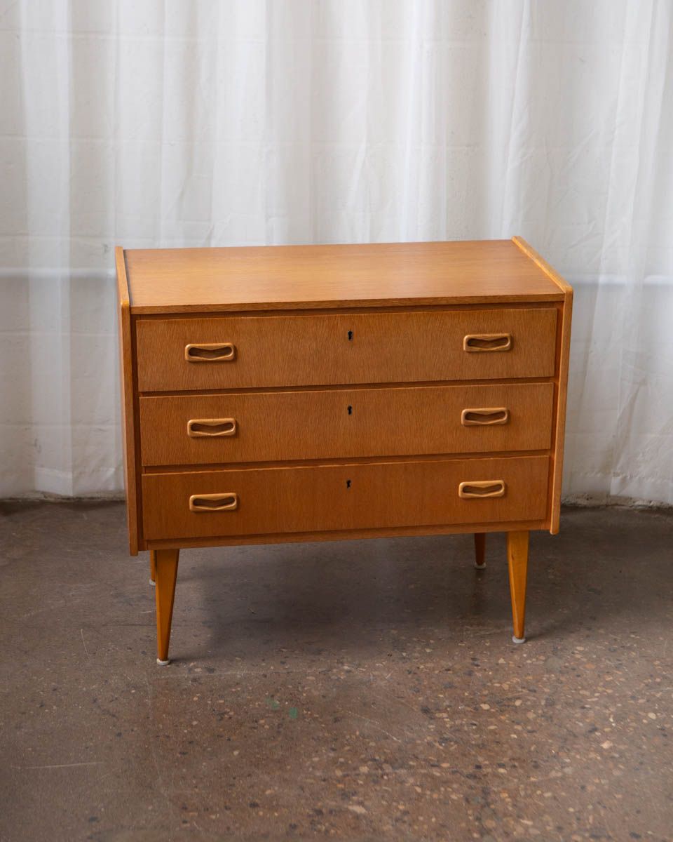 Swedish Petite Teak Chest of Drawers — 1960s