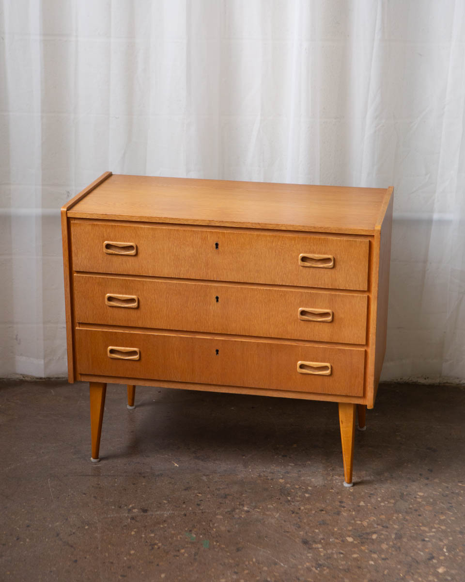 Swedish Petite Teak Chest of Drawers — 1960s