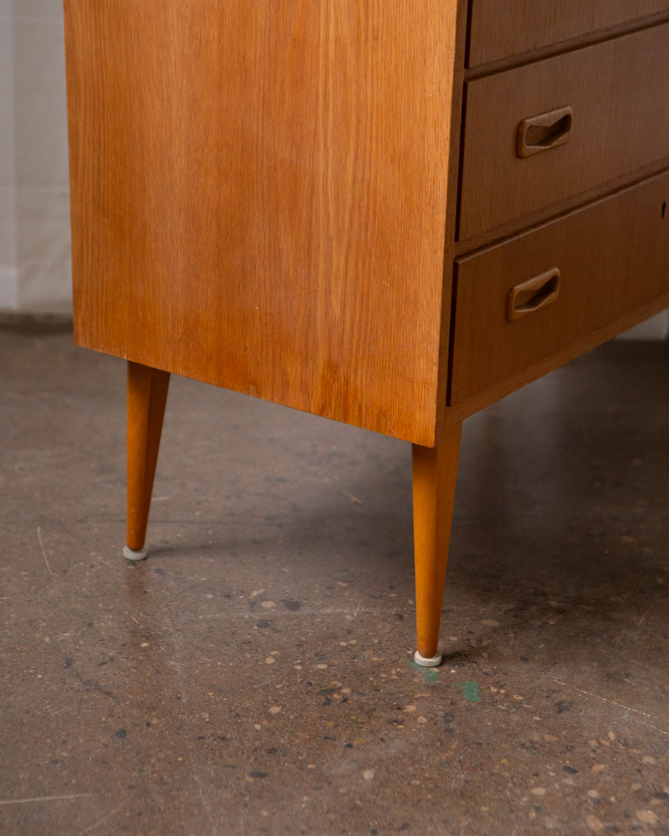 Swedish Petite Teak Chest of Drawers — 1960s