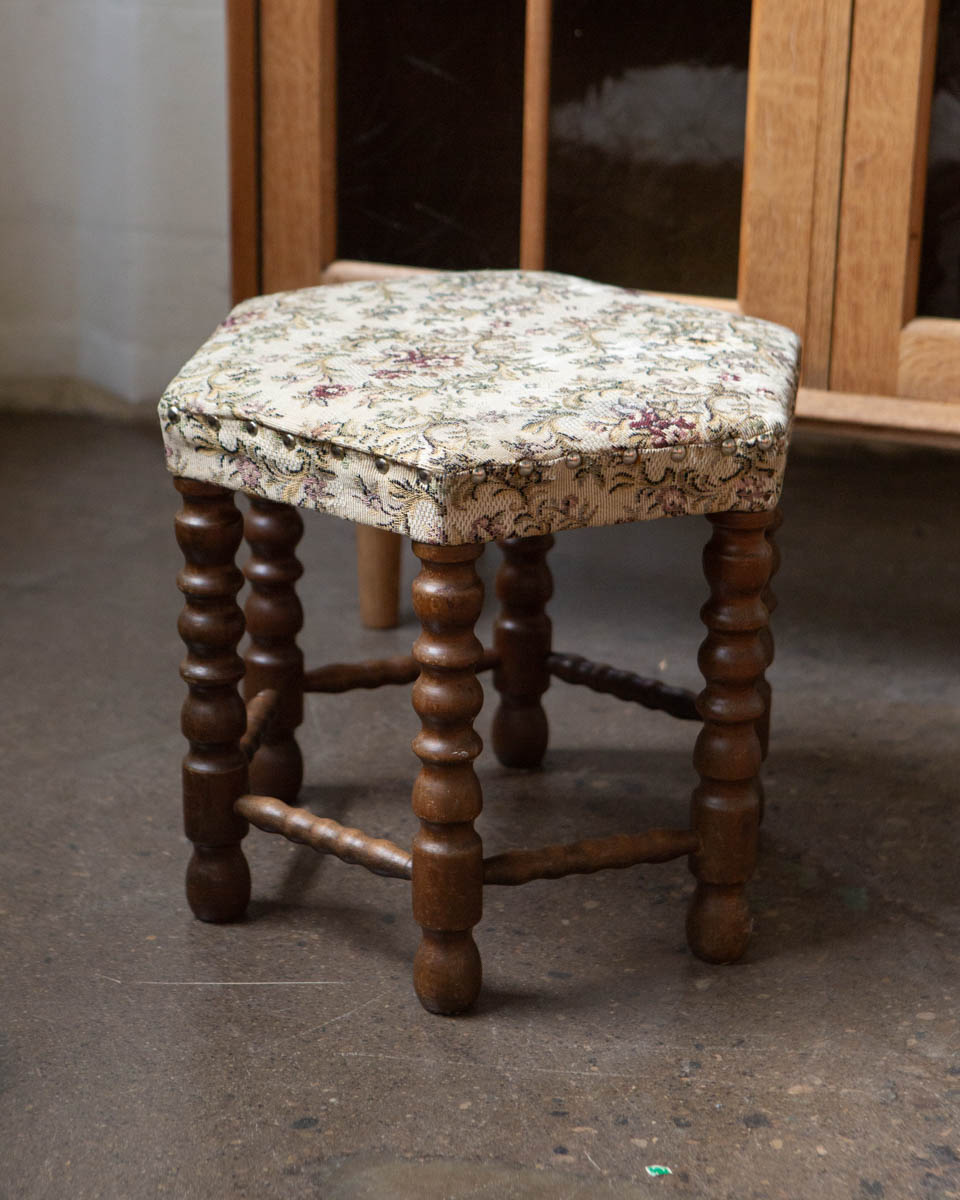 Scandinavian Oak Stool