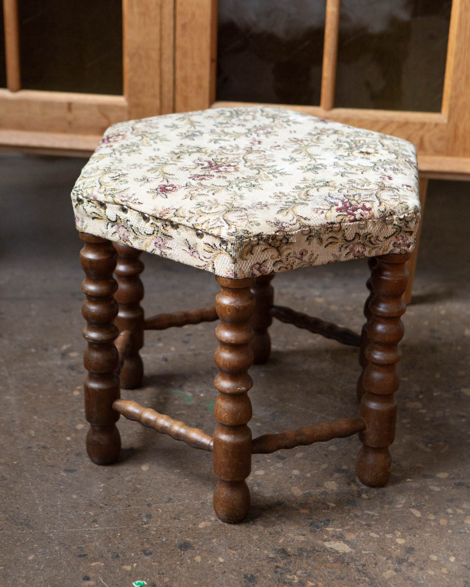 Scandinavian Oak Stool