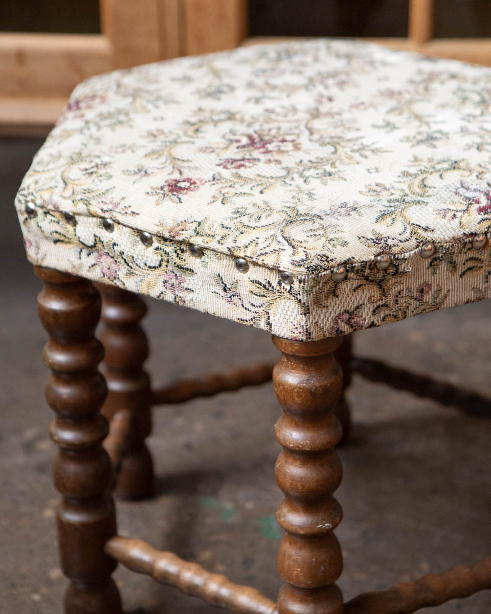 Scandinavian Oak Stool