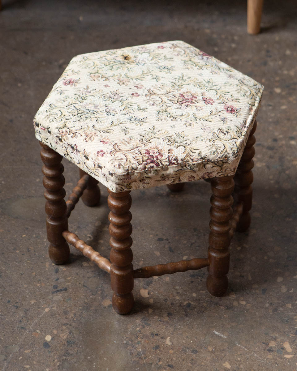 Scandinavian Oak Stool
