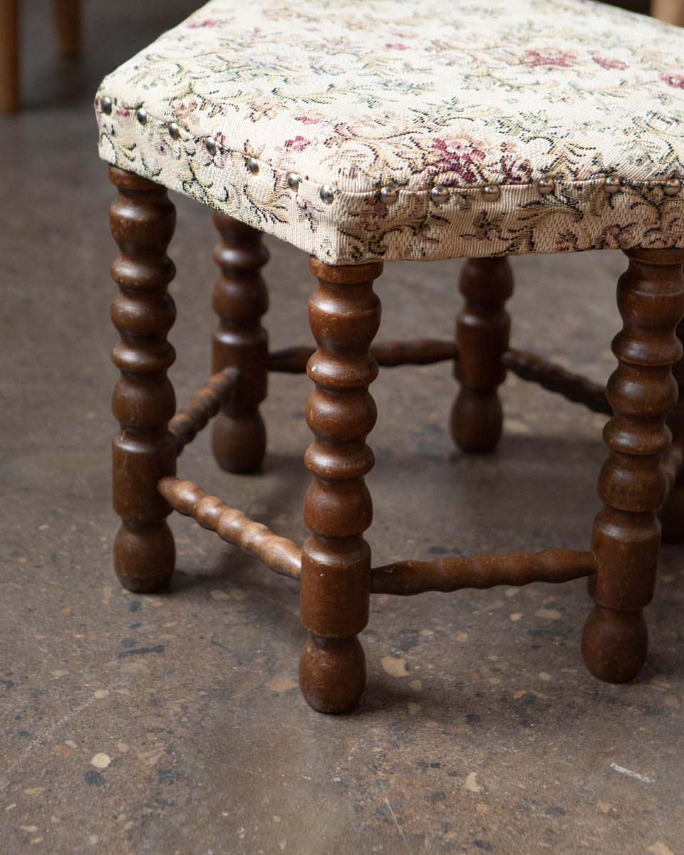 Scandinavian Oak Stool