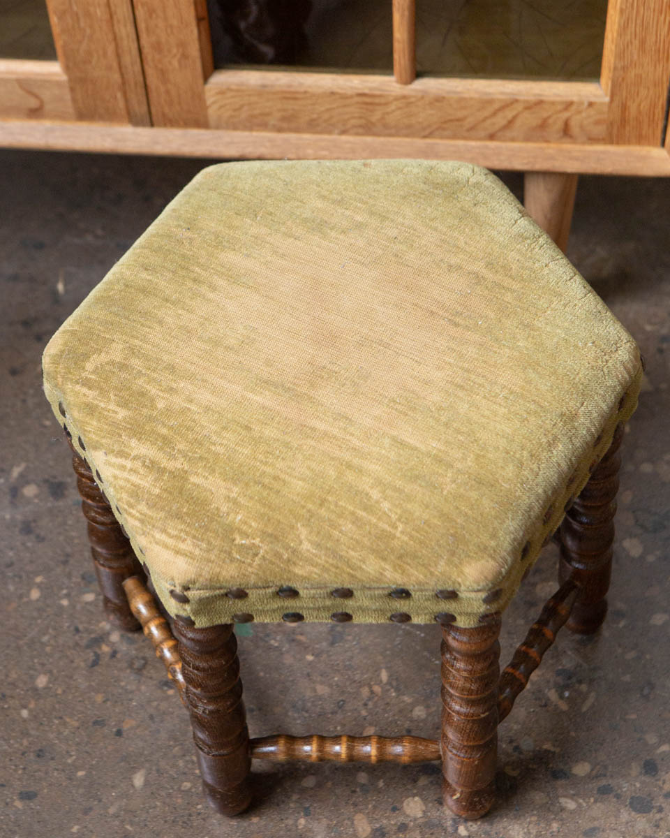 Scandinavian Oak Stool — 1950s