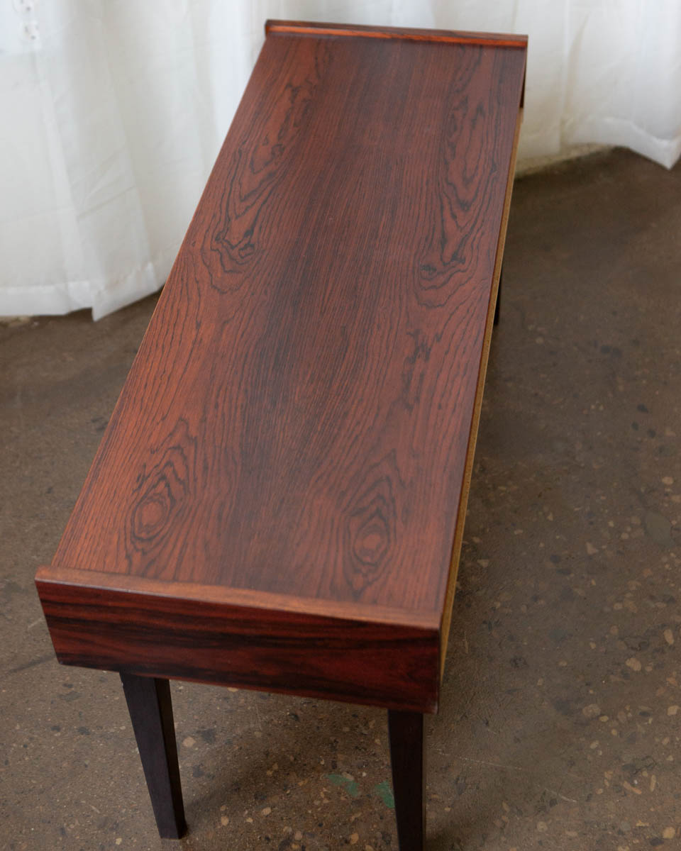 Pedersen & Hansen Danish Rosewood Side Table — 1970s