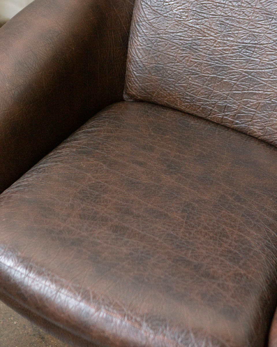 H.W. Klein for Bramin Leather Lounge Chai