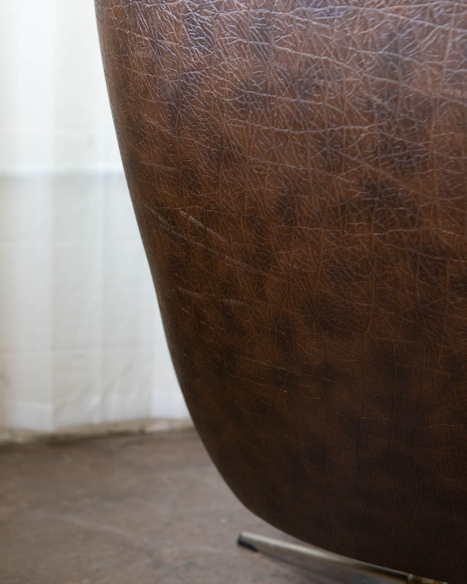 H.W. Klein for Bramin Leather Lounge Chai