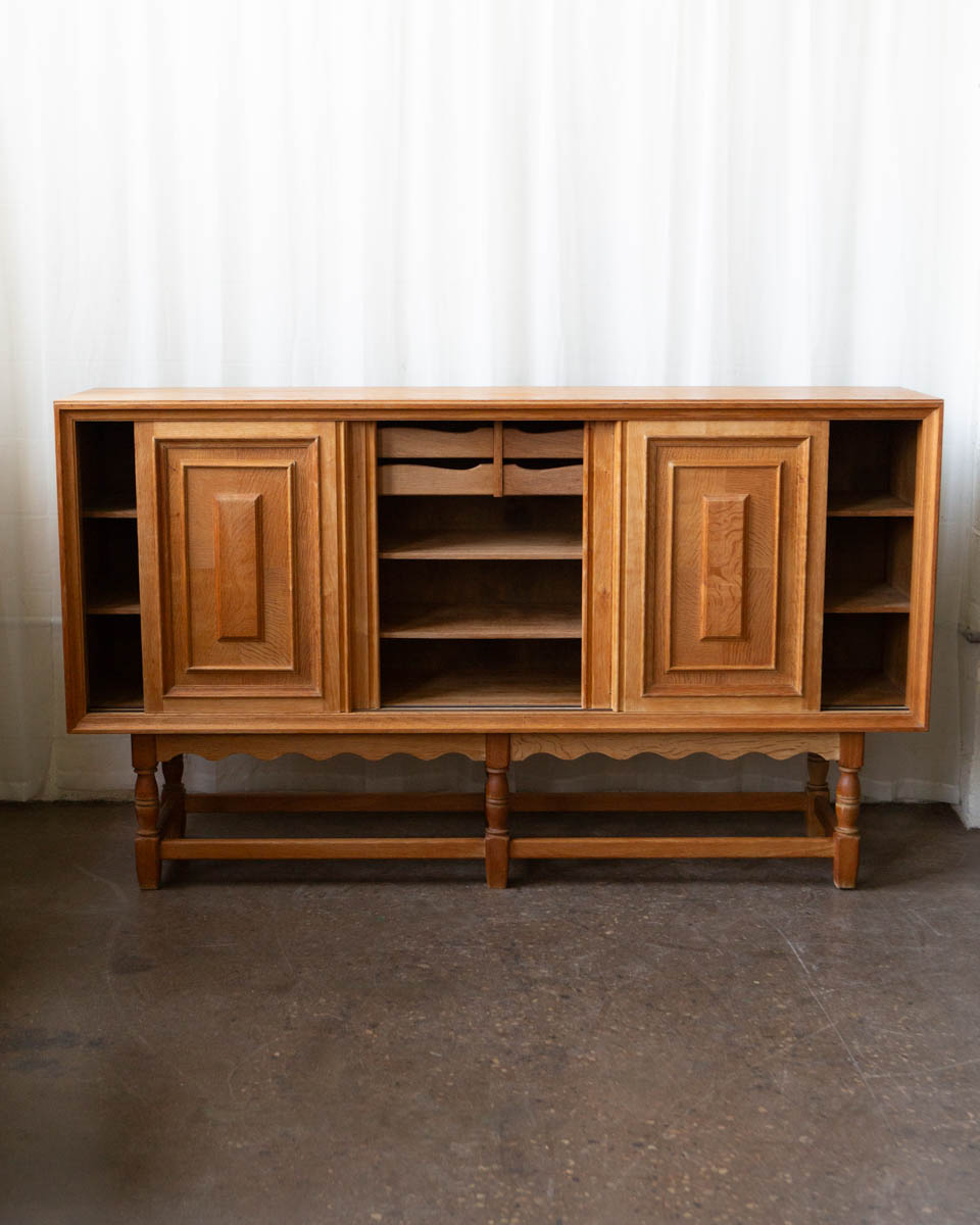 Danish Oak Sideboard in the Manner of Kjærnulf