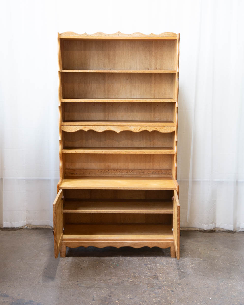Henning Kjærnulf Danish Oak Bookcase