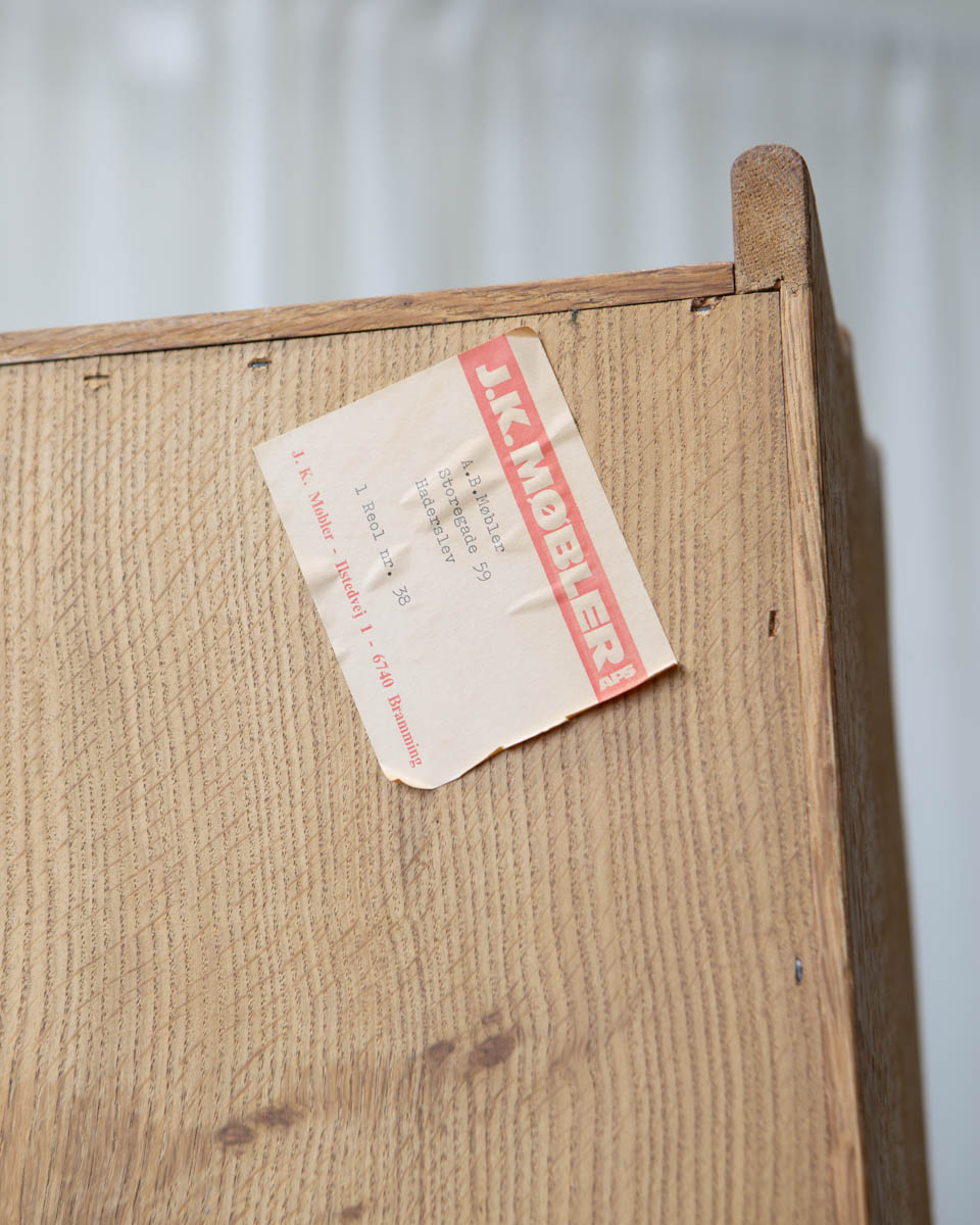 Henning Kjærnulf Danish Oak Bookcase