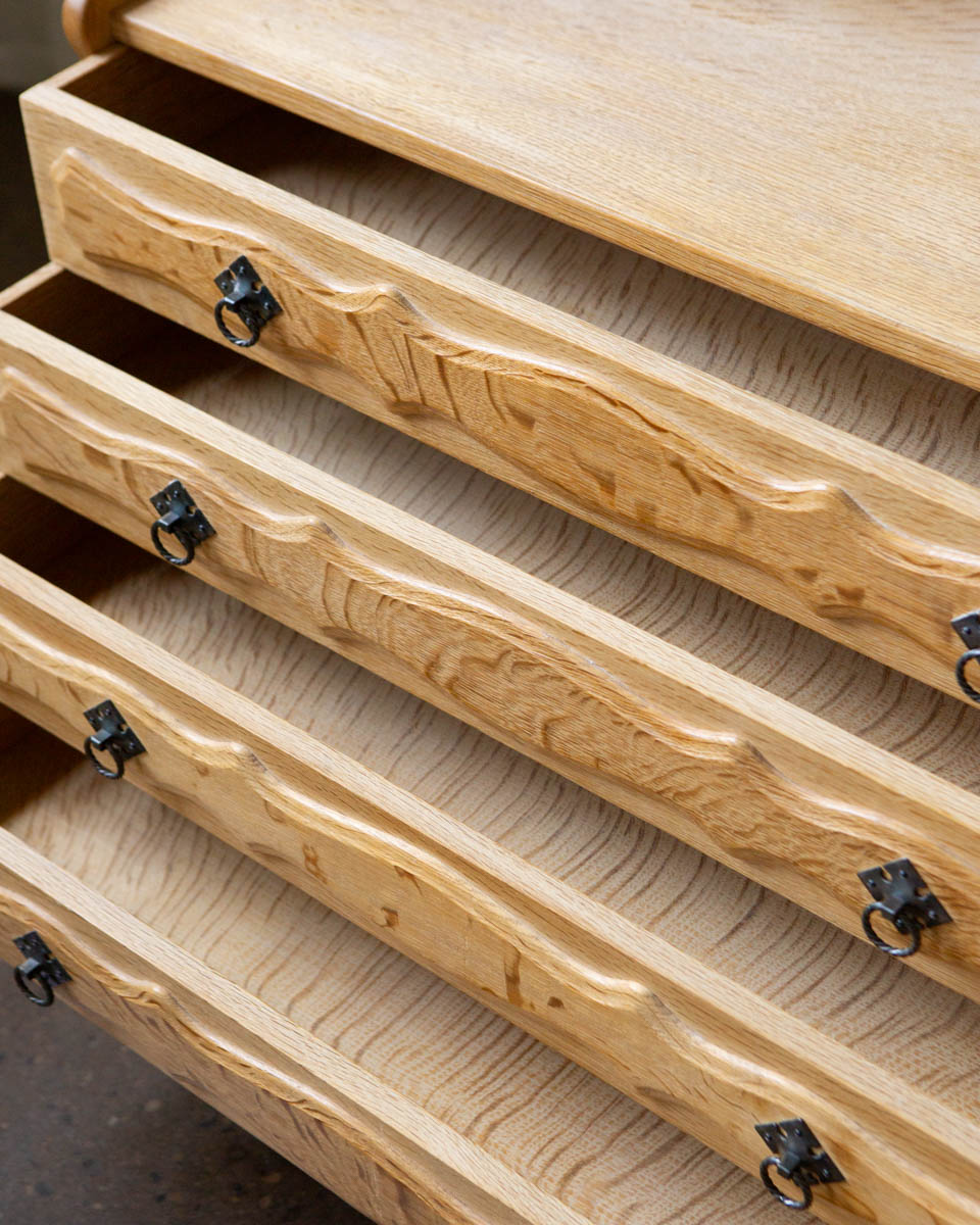 Kjærnulf Style Danish Oak Bookcase