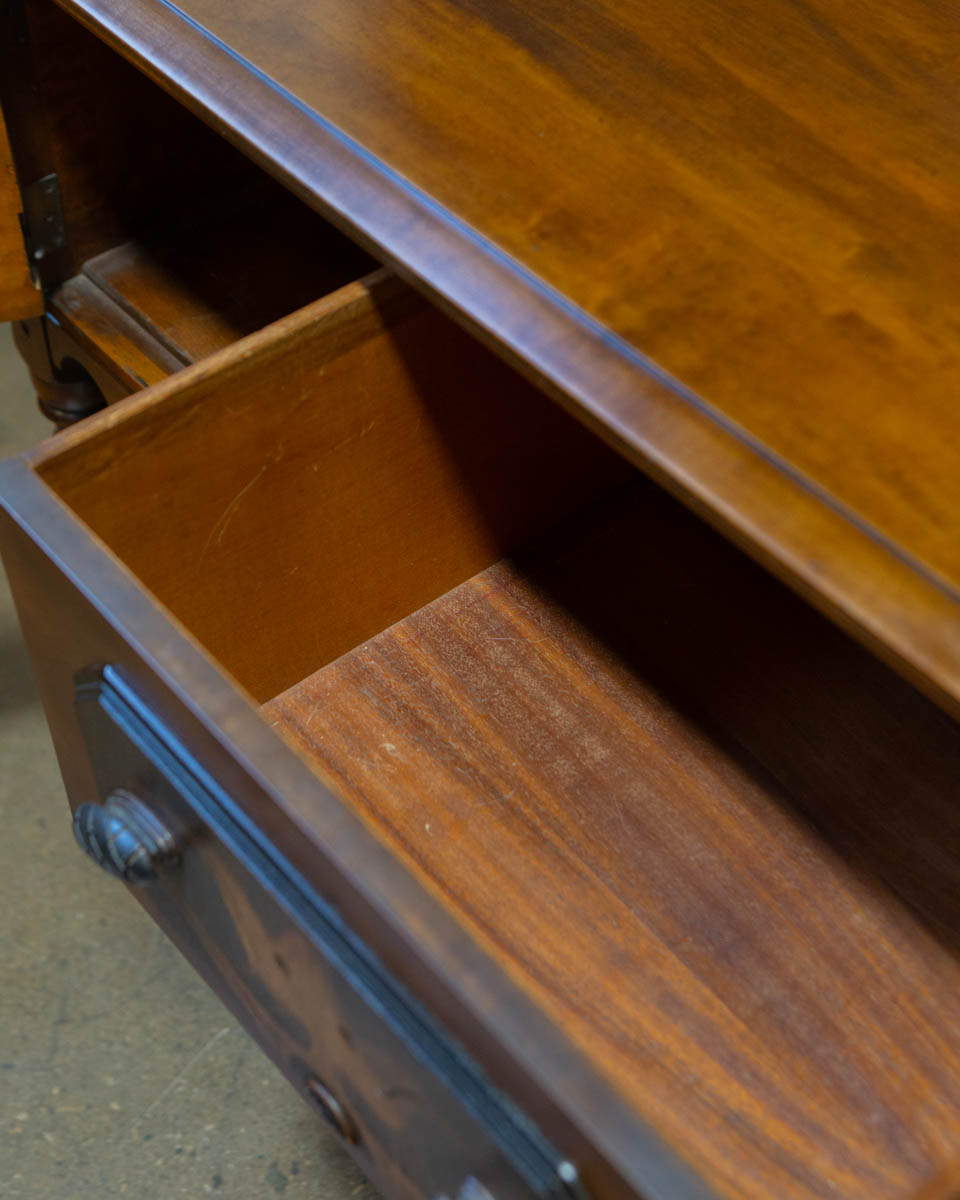 Vintage American Colonial Revival Hutch / Sideboard