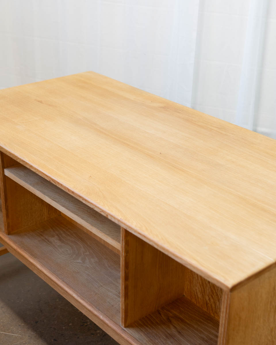 Attr. Henning Kjærnulf Danish Oak Writing Desk — c. 1970s