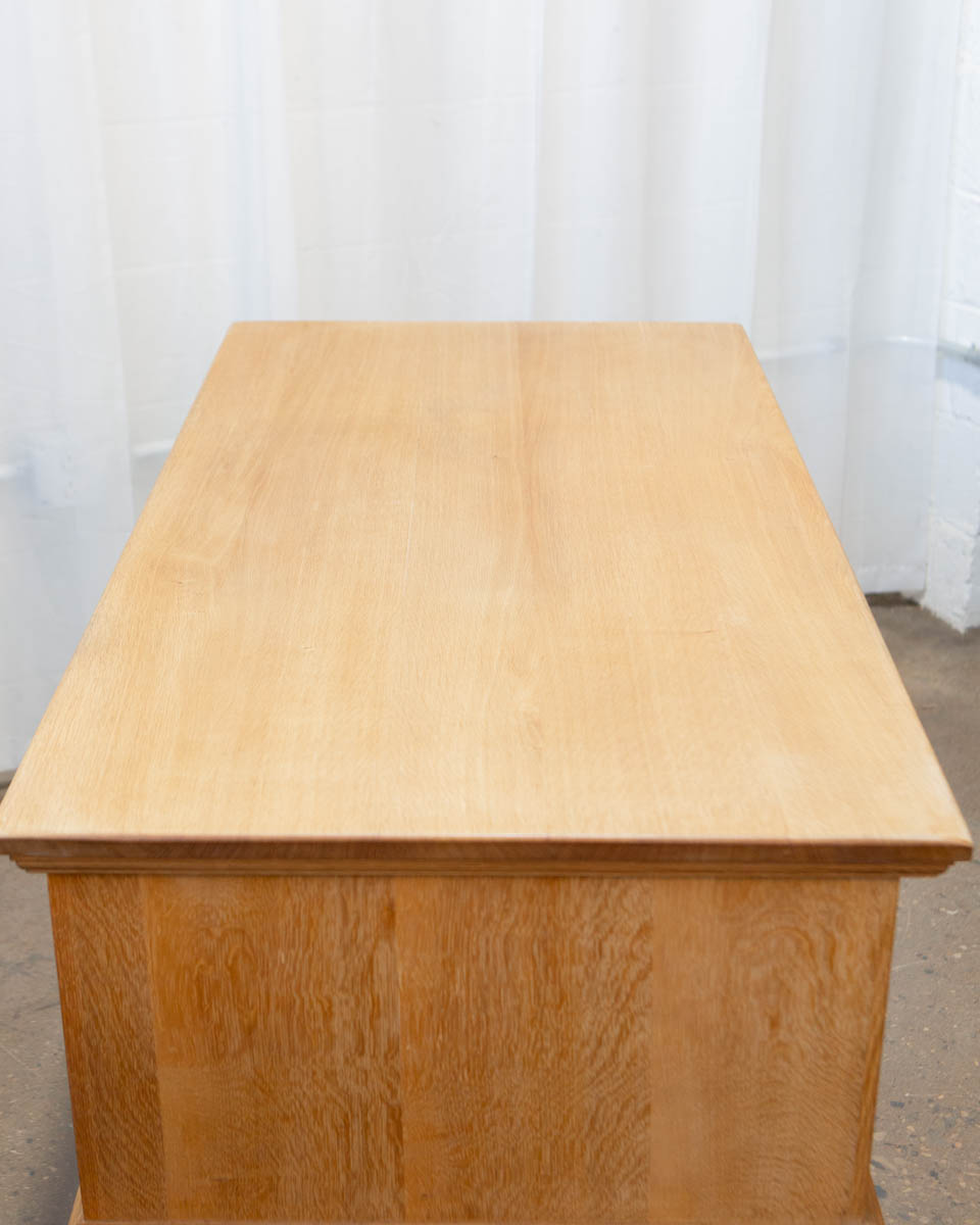 Attr. Henning Kjærnulf Danish Oak Writing Desk — c. 1970s