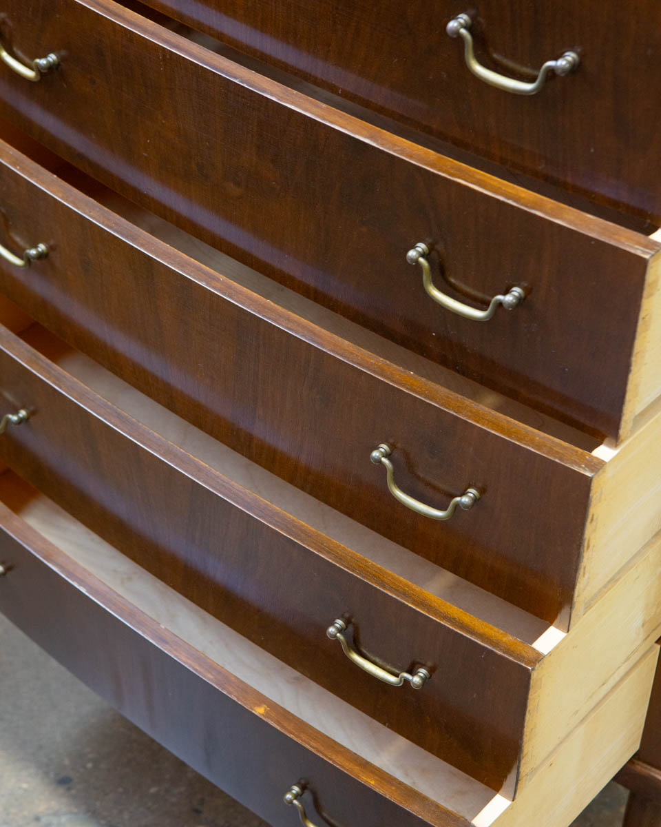 Wanscher Style Danish Walnut Chest of Drawers