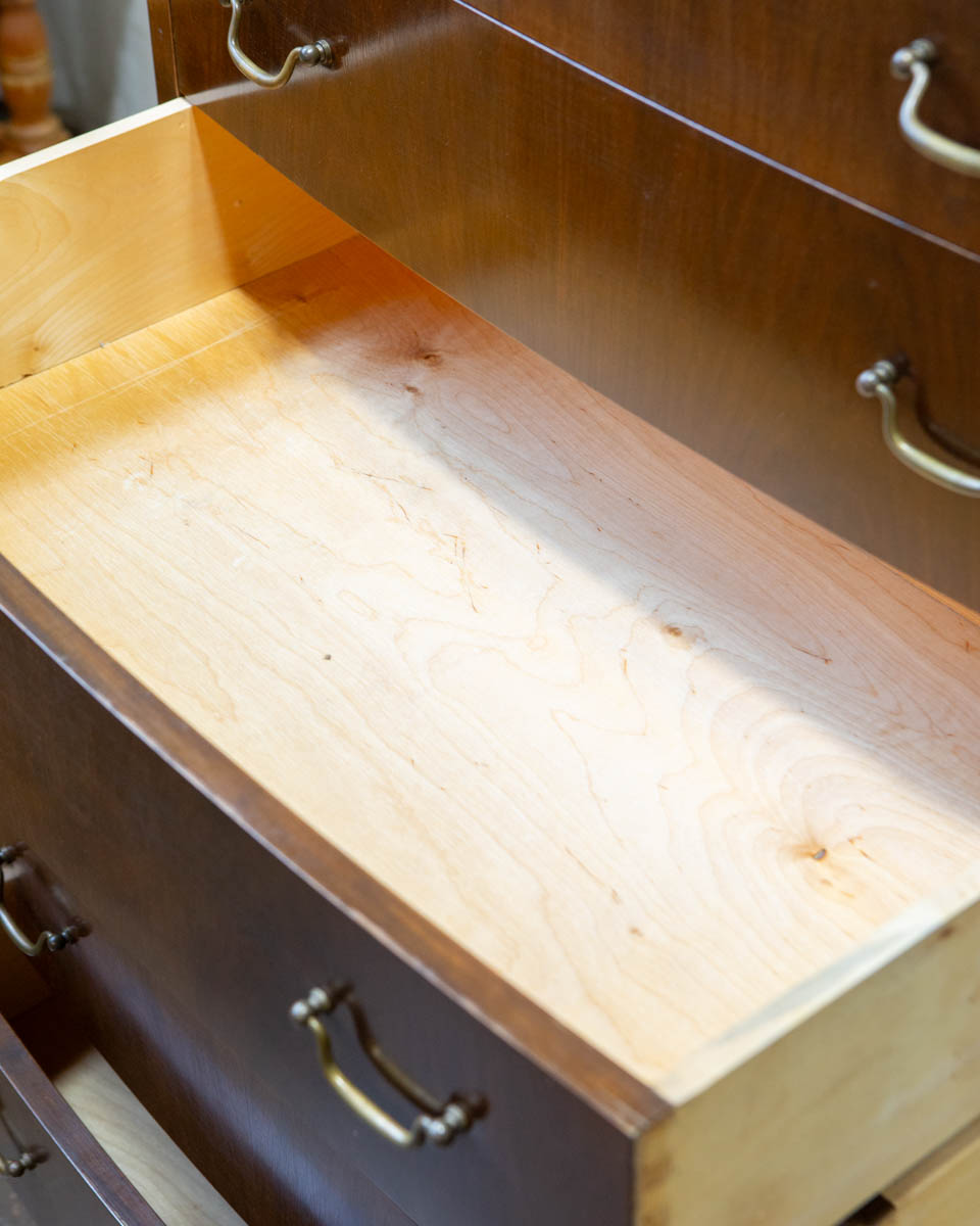 Wanscher Style Danish Walnut Chest of Drawers