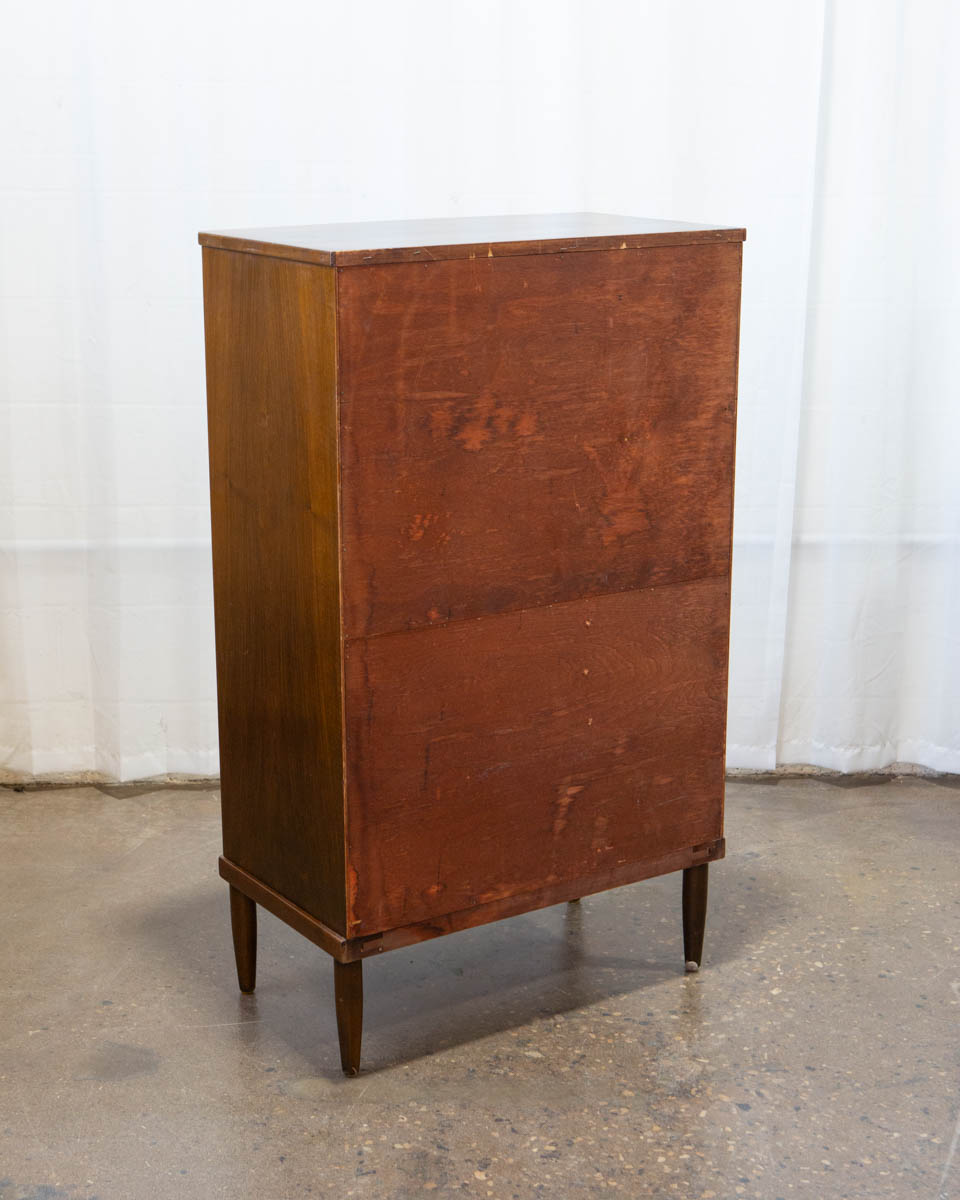 Wanscher Style Danish Walnut Chest of Drawers
