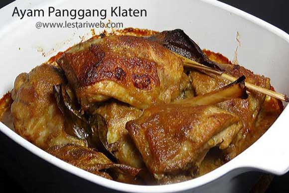 Goreng tempe & tahu lalu potong2. Kumpulan Resep Asli Indonesia Ayam Panggang Klaten