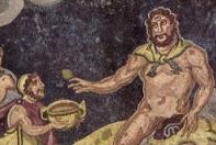 Ulisse e Polifemo (mosaico, Piazza Armerina)