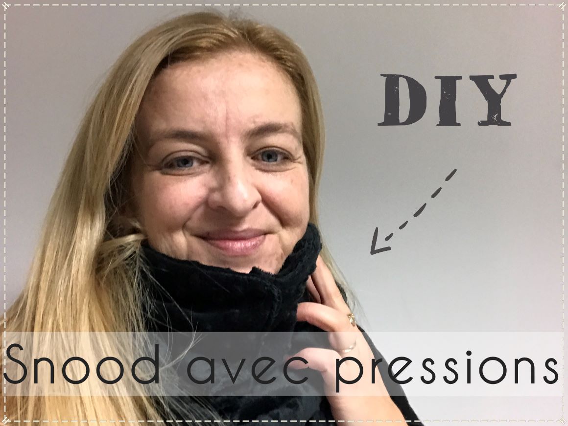 Snood à pressions