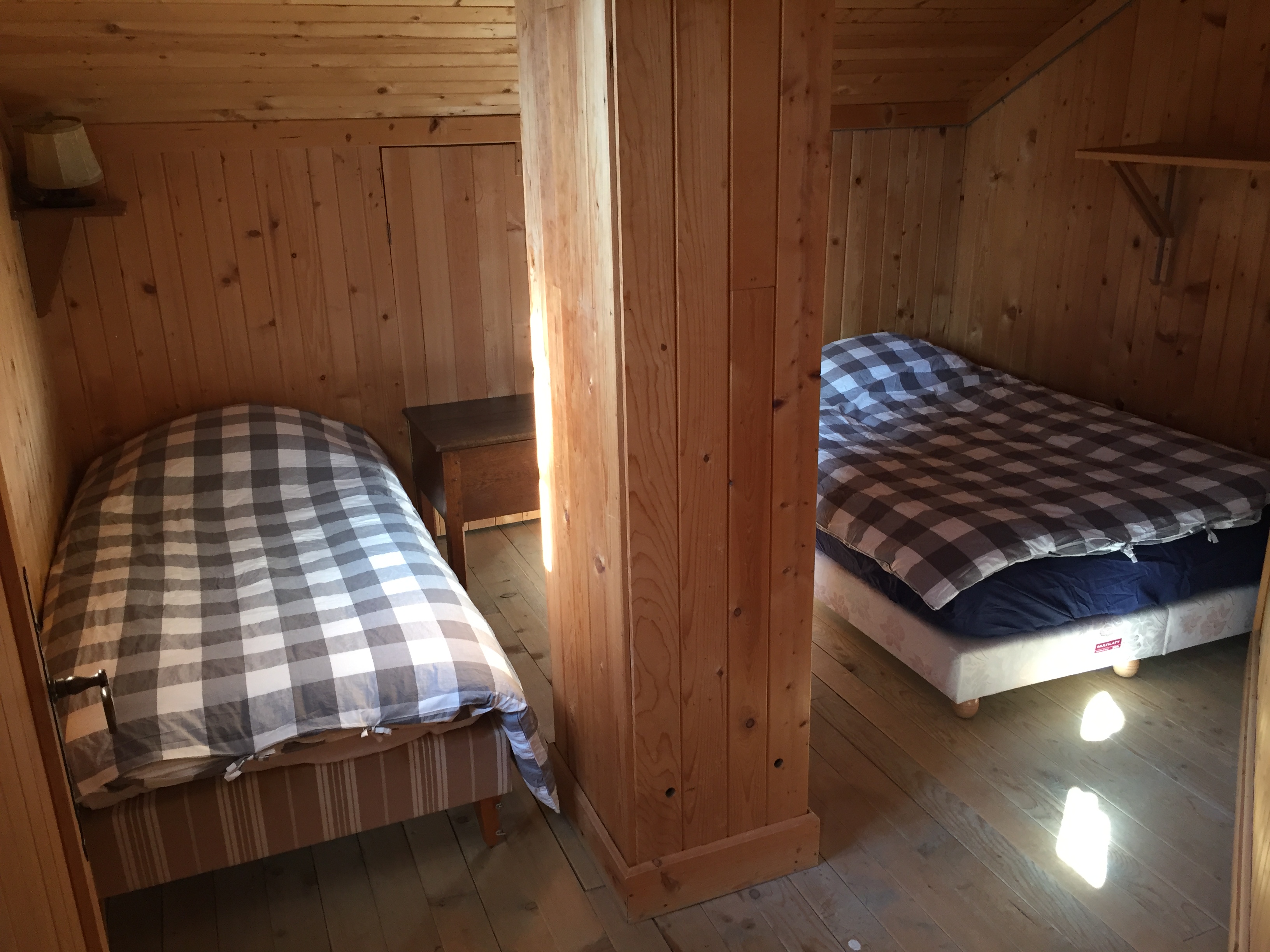 Chambre double et simple