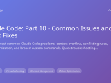 Claude Code Part 10 Common Issues And Quick Fixes Luiz Tanure