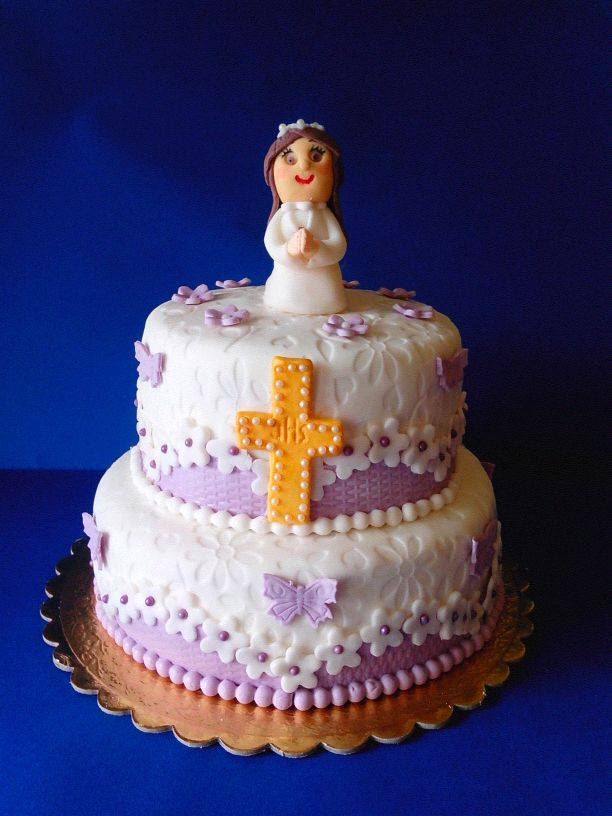 Torta Prima Comunione Bambina Le Torte Di Marilena