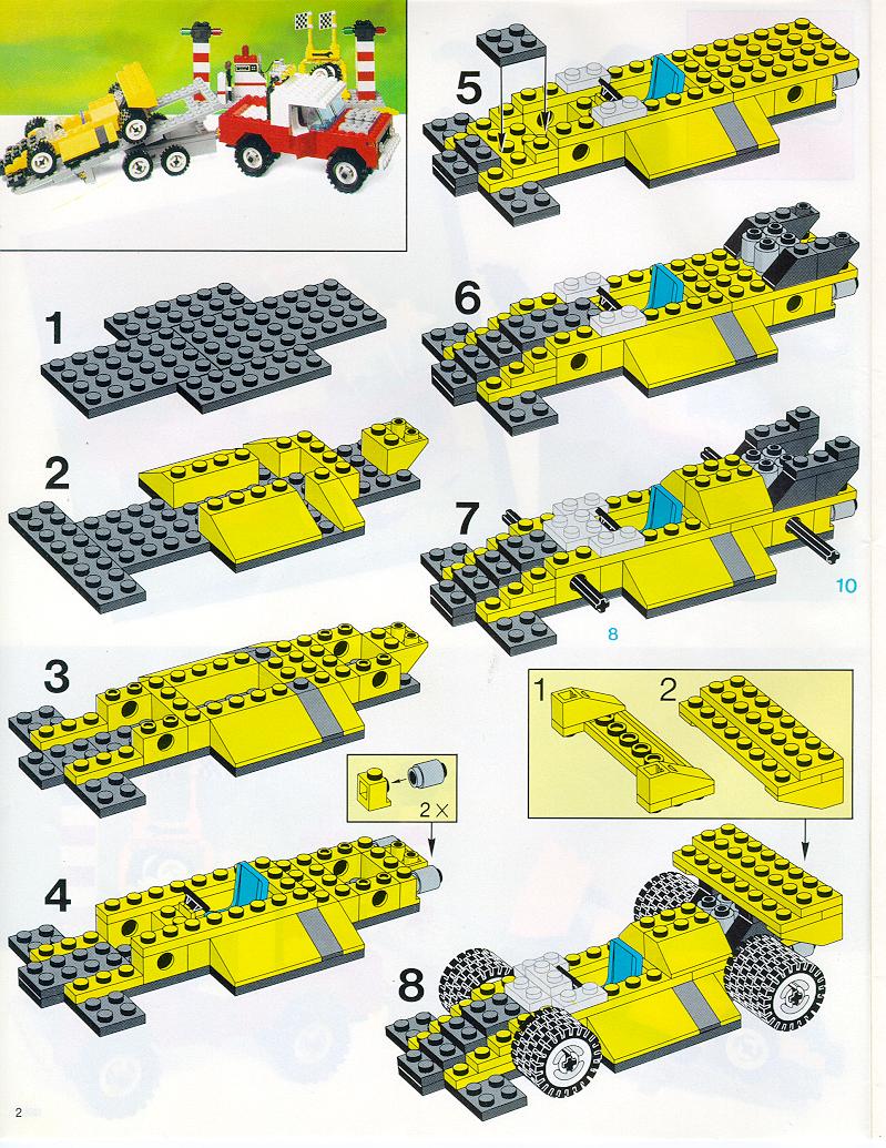 Old LEGO® Instructions | letsbuilditagain.com
