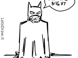How To Draw Batman Obf8bb948 Png Letsdrawit