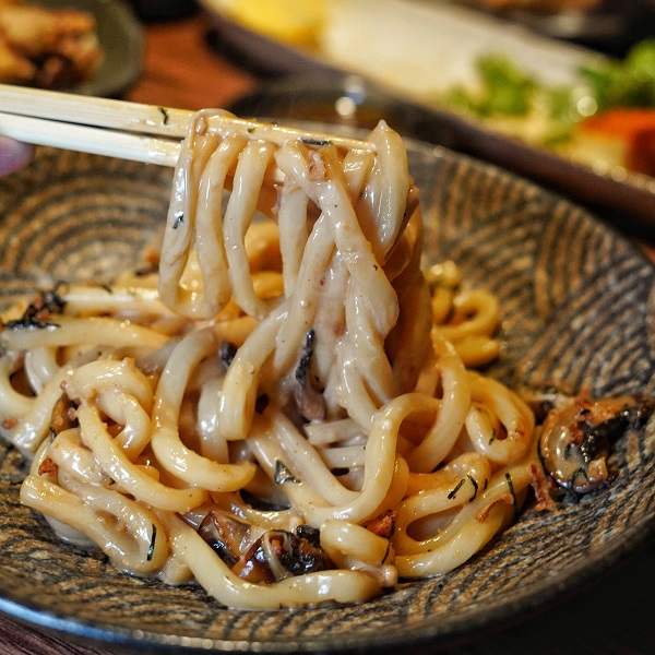 Mushroom Cream Udon