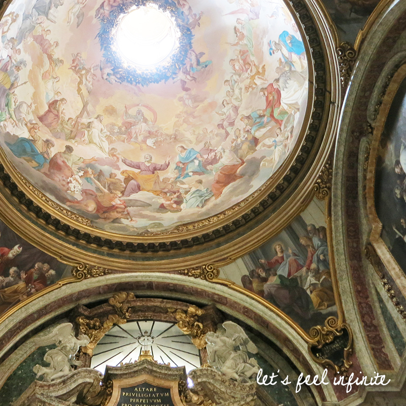 Coupole de l'église Sant’Ignazio di Loyola