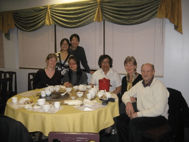 Grace with a group at Mirama [Courtesy of Grace Law]