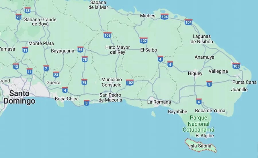 Saona Island Location And How To Get There Let S Go RD Saona Island Maps .webp