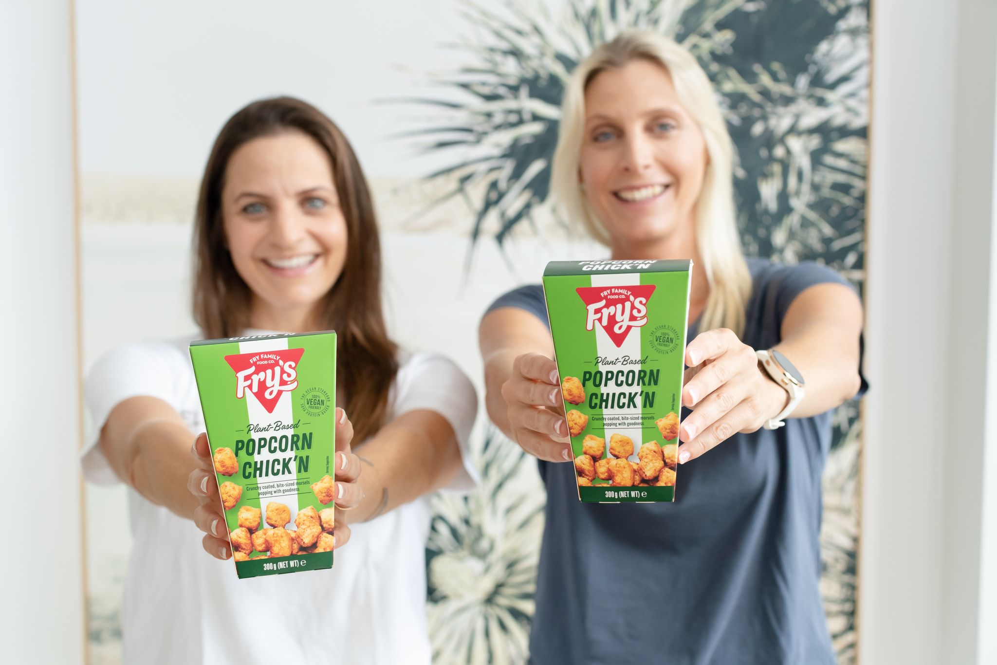 Plant Based Popcorn Chick'n and Plant-Based Stars from Fry's -